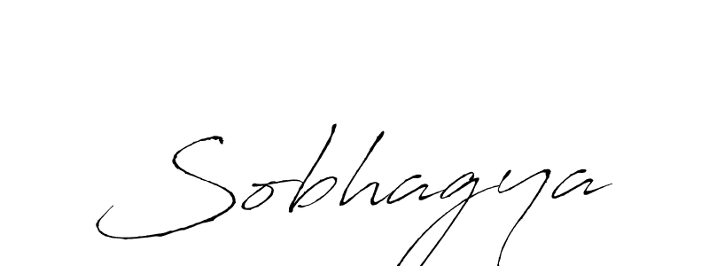 How to make Sobhagya signature? Antro_Vectra is a professional autograph style. Create handwritten signature for Sobhagya name. Sobhagya signature style 6 images and pictures png