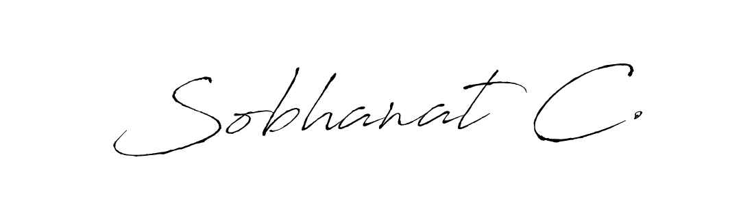 Similarly Antro_Vectra is the best handwritten signature design. Signature creator online .You can use it as an online autograph creator for name Sobhanat C.. Sobhanat C. signature style 6 images and pictures png