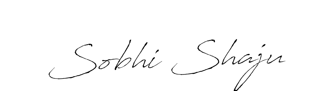 How to make Sobhi Shaju signature? Antro_Vectra is a professional autograph style. Create handwritten signature for Sobhi Shaju name. Sobhi Shaju signature style 6 images and pictures png