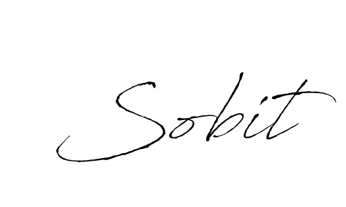 Make a beautiful signature design for name Sobit. With this signature (Antro_Vectra) style, you can create a handwritten signature for free. Sobit signature style 6 images and pictures png