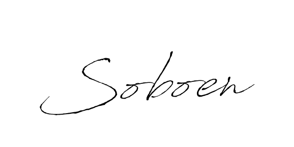 Antro_Vectra is a professional signature style that is perfect for those who want to add a touch of class to their signature. It is also a great choice for those who want to make their signature more unique. Get Soboen name to fancy signature for free. Soboen signature style 6 images and pictures png