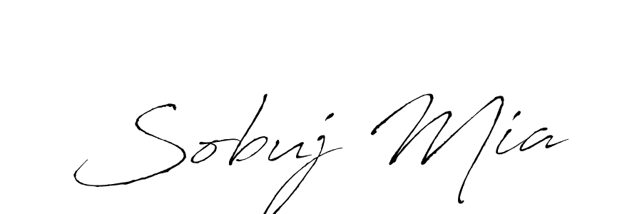Create a beautiful signature design for name Sobuj Mia. With this signature (Antro_Vectra) fonts, you can make a handwritten signature for free. Sobuj Mia signature style 6 images and pictures png