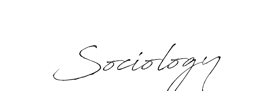 Create a beautiful signature design for name Sociology. With this signature (Antro_Vectra) fonts, you can make a handwritten signature for free. Sociology signature style 6 images and pictures png