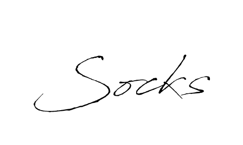 How to make Socks name signature. Use Antro_Vectra style for creating short signs online. This is the latest handwritten sign. Socks signature style 6 images and pictures png