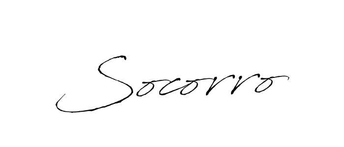 Also we have Socorro name is the best signature style. Create professional handwritten signature collection using Antro_Vectra autograph style. Socorro signature style 6 images and pictures png