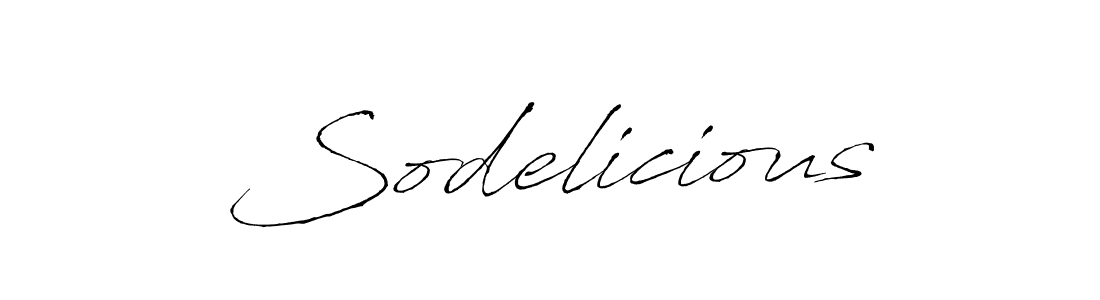 How to make Sodelicious name signature. Use Antro_Vectra style for creating short signs online. This is the latest handwritten sign. Sodelicious signature style 6 images and pictures png