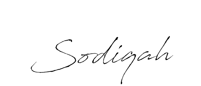 The best way (Antro_Vectra) to make a short signature is to pick only two or three words in your name. The name Sodiqah include a total of six letters. For converting this name. Sodiqah signature style 6 images and pictures png