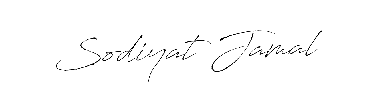 Design your own signature with our free online signature maker. With this signature software, you can create a handwritten (Antro_Vectra) signature for name Sodiyat Jamal. Sodiyat Jamal signature style 6 images and pictures png