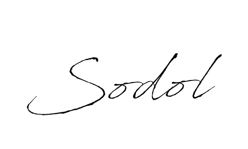 Make a beautiful signature design for name Sodol. With this signature (Antro_Vectra) style, you can create a handwritten signature for free. Sodol signature style 6 images and pictures png