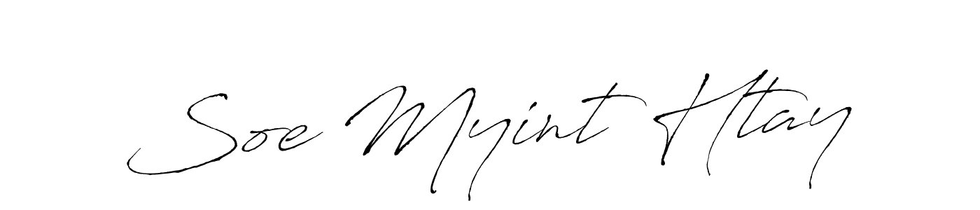 It looks lik you need a new signature style for name Soe Myint Htay. Design unique handwritten (Antro_Vectra) signature with our free signature maker in just a few clicks. Soe Myint Htay signature style 6 images and pictures png