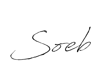 How to Draw Soeb signature style? Antro_Vectra is a latest design signature styles for name Soeb. Soeb signature style 6 images and pictures png