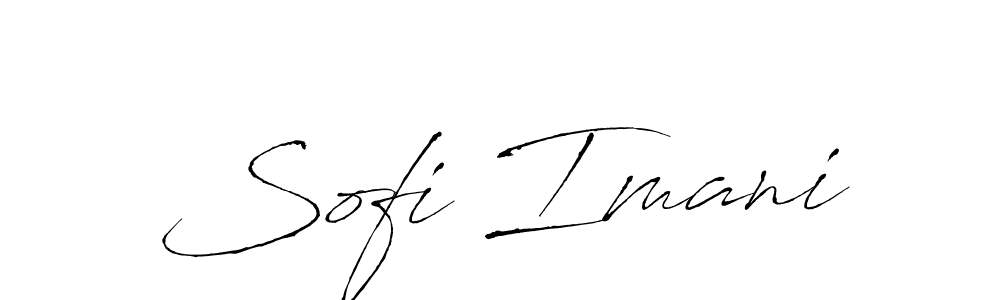This is the best signature style for the Sofi Imani name. Also you like these signature font (Antro_Vectra). Mix name signature. Sofi Imani signature style 6 images and pictures png