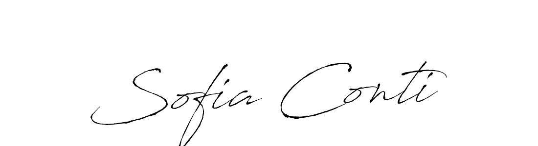 It looks lik you need a new signature style for name Sofia Conti. Design unique handwritten (Antro_Vectra) signature with our free signature maker in just a few clicks. Sofia Conti signature style 6 images and pictures png