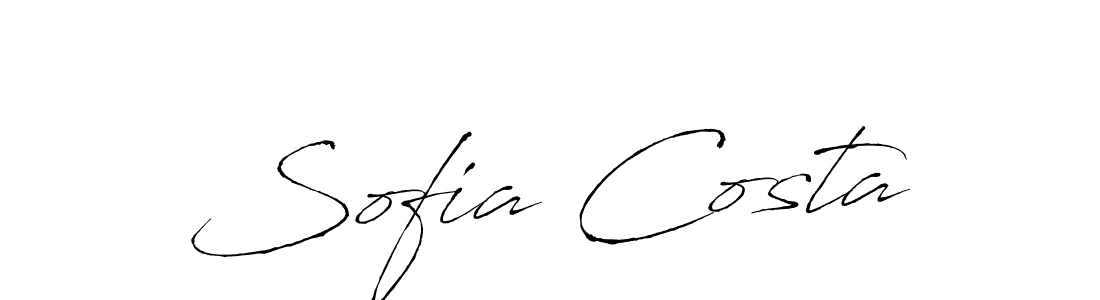 Use a signature maker to create a handwritten signature online. With this signature software, you can design (Antro_Vectra) your own signature for name Sofia Costa. Sofia Costa signature style 6 images and pictures png