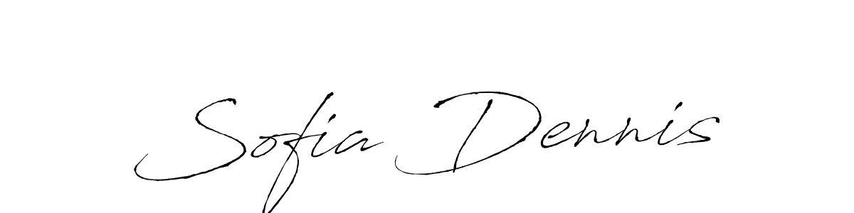 Similarly Antro_Vectra is the best handwritten signature design. Signature creator online .You can use it as an online autograph creator for name Sofia Dennis. Sofia Dennis signature style 6 images and pictures png