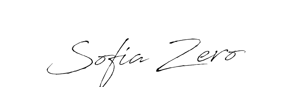 Similarly Antro_Vectra is the best handwritten signature design. Signature creator online .You can use it as an online autograph creator for name Sofia Zero. Sofia Zero signature style 6 images and pictures png