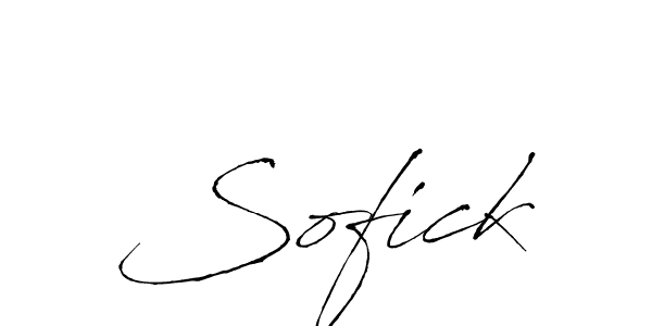 Also You can easily find your signature by using the search form. We will create Sofick name handwritten signature images for you free of cost using Antro_Vectra sign style. Sofick signature style 6 images and pictures png