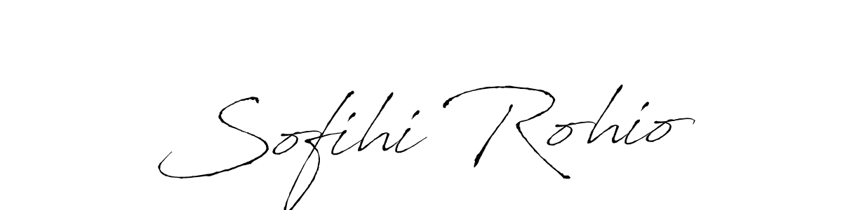 Similarly Antro_Vectra is the best handwritten signature design. Signature creator online .You can use it as an online autograph creator for name Sofihi Rohio. Sofihi Rohio signature style 6 images and pictures png