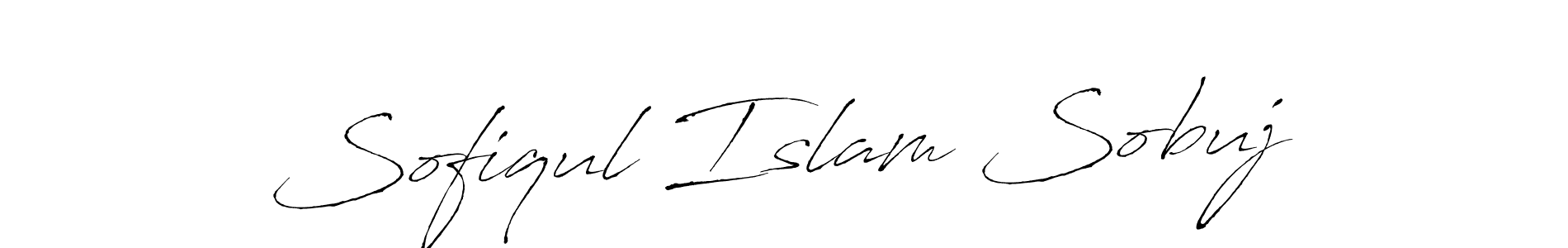Also we have Sofiqul Islam Sobuj name is the best signature style. Create professional handwritten signature collection using Antro_Vectra autograph style. Sofiqul Islam Sobuj signature style 6 images and pictures png