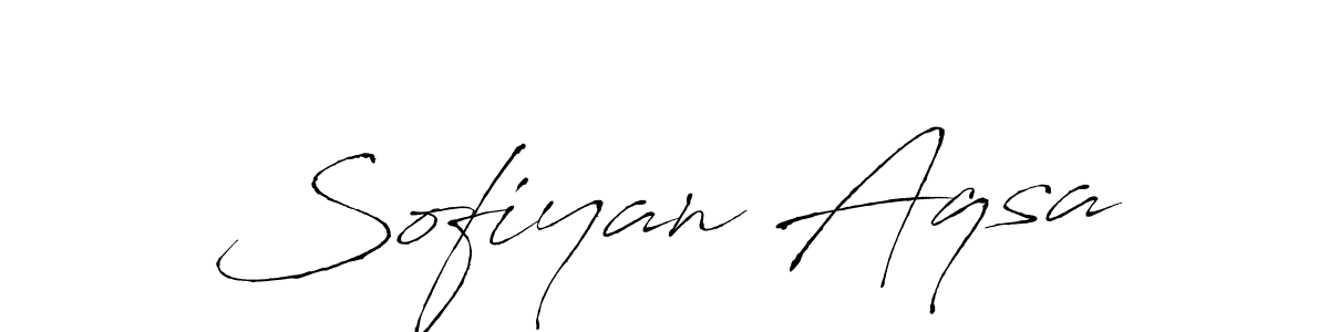 Use a signature maker to create a handwritten signature online. With this signature software, you can design (Antro_Vectra) your own signature for name Sofiyan Aqsa. Sofiyan Aqsa signature style 6 images and pictures png