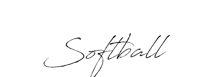 Make a beautiful signature design for name Softball. With this signature (Antro_Vectra) style, you can create a handwritten signature for free. Softball signature style 6 images and pictures png