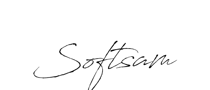 How to make Softsam name signature. Use Antro_Vectra style for creating short signs online. This is the latest handwritten sign. Softsam signature style 6 images and pictures png
