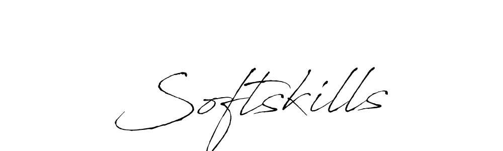 How to make Softskills name signature. Use Antro_Vectra style for creating short signs online. This is the latest handwritten sign. Softskills signature style 6 images and pictures png