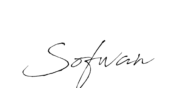 Design your own signature with our free online signature maker. With this signature software, you can create a handwritten (Antro_Vectra) signature for name Sofwan. Sofwan signature style 6 images and pictures png