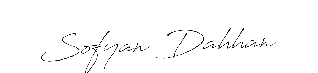 The best way (Antro_Vectra) to make a short signature is to pick only two or three words in your name. The name Sofyan Dahhan include a total of six letters. For converting this name. Sofyan Dahhan signature style 6 images and pictures png