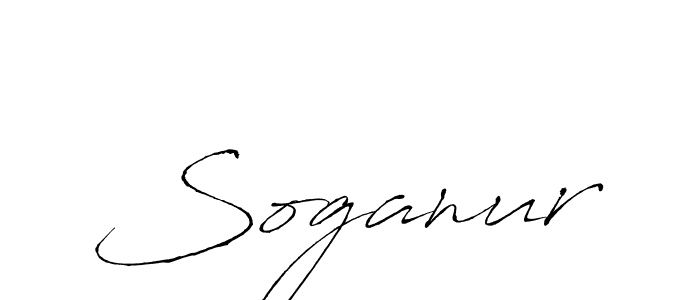 How to make Soganur name signature. Use Antro_Vectra style for creating short signs online. This is the latest handwritten sign. Soganur signature style 6 images and pictures png