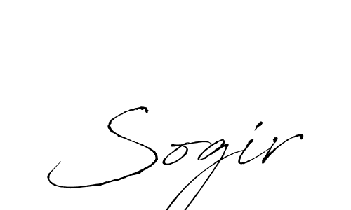 Use a signature maker to create a handwritten signature online. With this signature software, you can design (Antro_Vectra) your own signature for name Sogir. Sogir signature style 6 images and pictures png