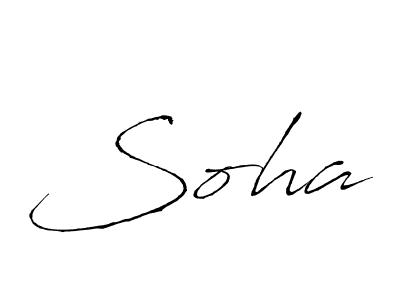 Similarly Antro_Vectra is the best handwritten signature design. Signature creator online .You can use it as an online autograph creator for name Soha. Soha signature style 6 images and pictures png