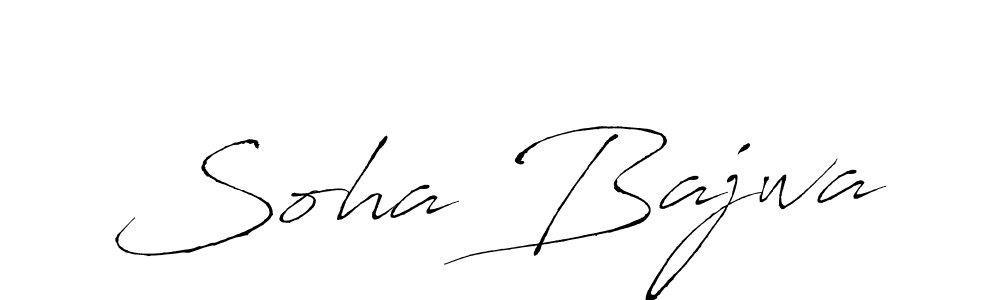 Similarly Antro_Vectra is the best handwritten signature design. Signature creator online .You can use it as an online autograph creator for name Soha Bajwa. Soha Bajwa signature style 6 images and pictures png