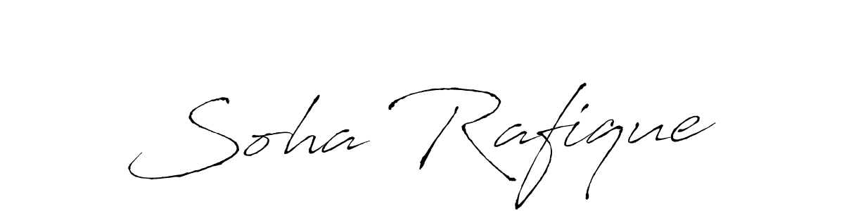 The best way (Antro_Vectra) to make a short signature is to pick only two or three words in your name. The name Soha Rafique include a total of six letters. For converting this name. Soha Rafique signature style 6 images and pictures png