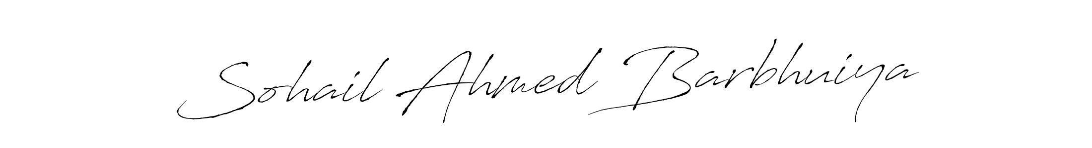 The best way (Antro_Vectra) to make a short signature is to pick only two or three words in your name. The name Sohail Ahmed Barbhuiya include a total of six letters. For converting this name. Sohail Ahmed Barbhuiya signature style 6 images and pictures png