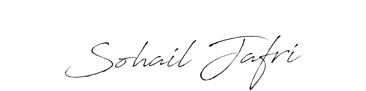 You should practise on your own different ways (Antro_Vectra) to write your name (Sohail Jafri) in signature. don't let someone else do it for you. Sohail Jafri signature style 6 images and pictures png