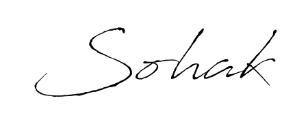 An effortless, minimalist signature concept for Sohak using Antro_Vectra design. Clean lines that look great on any document. Sohak signature style 6 images and pictures png