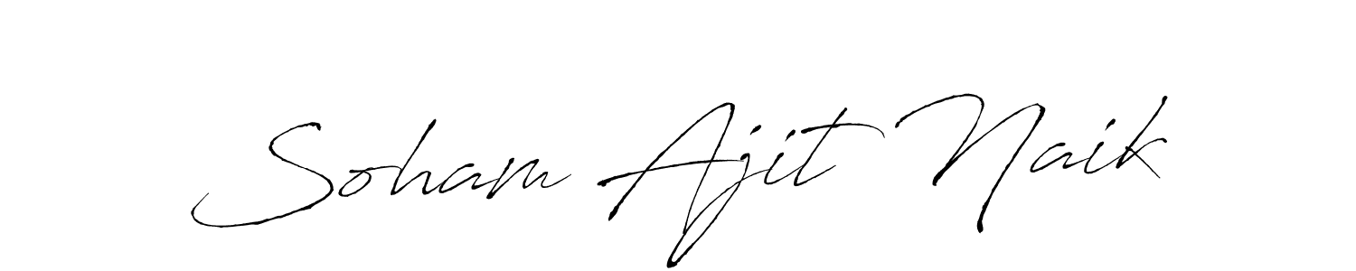 It looks lik you need a new signature style for name Soham Ajit Naik. Design unique handwritten (Antro_Vectra) signature with our free signature maker in just a few clicks. Soham Ajit Naik signature style 6 images and pictures png