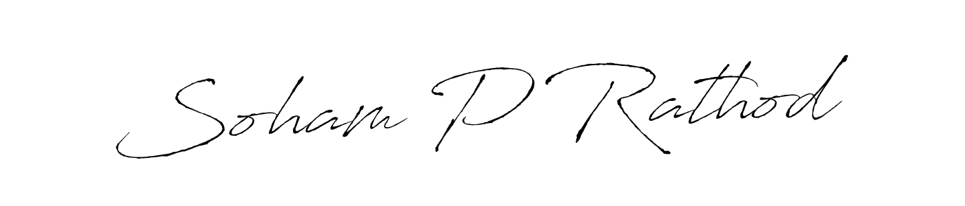 The best way (Antro_Vectra) to make a short signature is to pick only two or three words in your name. The name Soham P Rathod include a total of six letters. For converting this name. Soham P Rathod signature style 6 images and pictures png