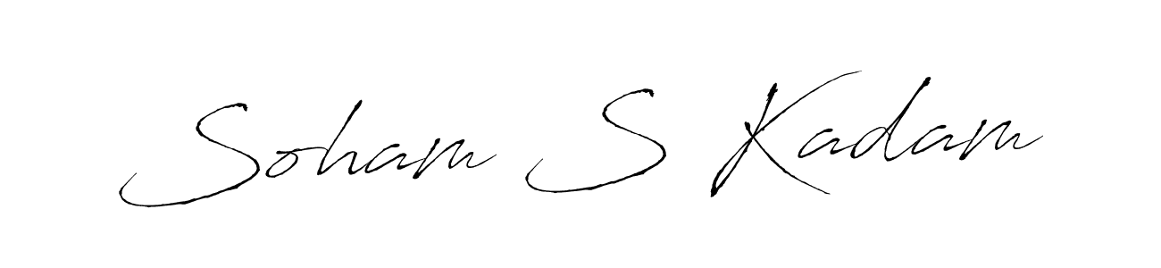 Make a short Soham S Kadam signature style. Manage your documents anywhere anytime using Antro_Vectra. Create and add eSignatures, submit forms, share and send files easily. Soham S Kadam signature style 6 images and pictures png