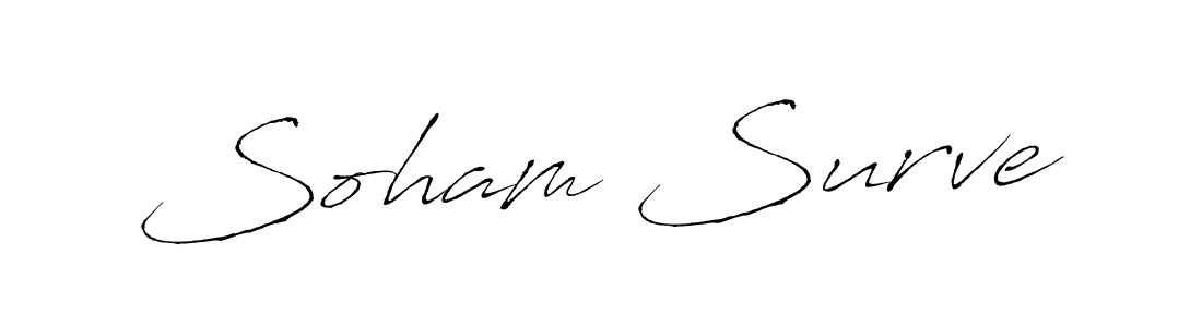 Once you've used our free online signature maker to create your best signature Antro_Vectra style, it's time to enjoy all of the benefits that Soham Surve name signing documents. Soham Surve signature style 6 images and pictures png