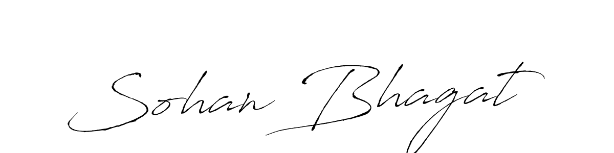 How to make Sohan Bhagat signature? Antro_Vectra is a professional autograph style. Create handwritten signature for Sohan Bhagat name. Sohan Bhagat signature style 6 images and pictures png