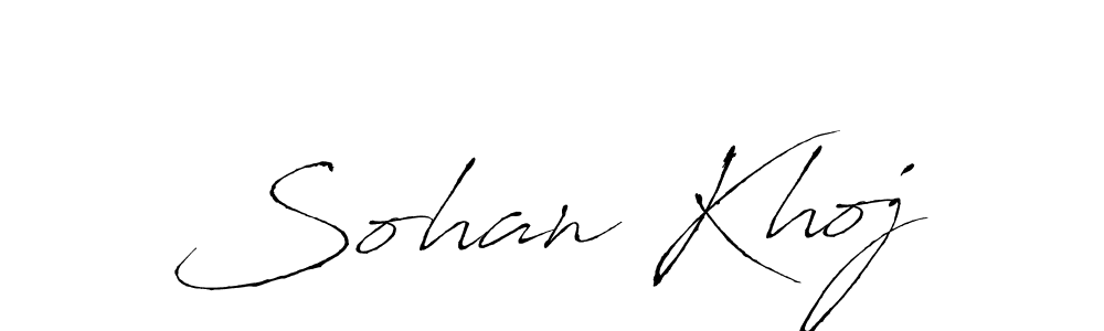 You can use this online signature creator to create a handwritten signature for the name Sohan Khoj. This is the best online autograph maker. Sohan Khoj signature style 6 images and pictures png