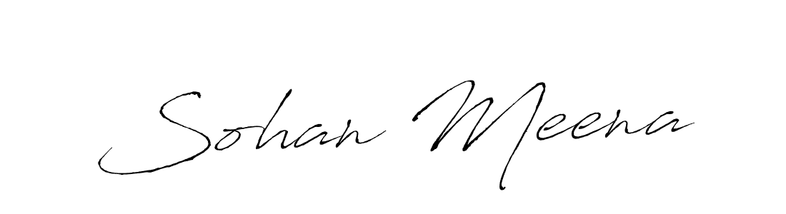 You should practise on your own different ways (Antro_Vectra) to write your name (Sohan Meena) in signature. don't let someone else do it for you. Sohan Meena signature style 6 images and pictures png