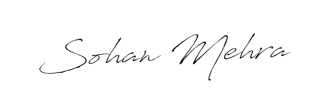 Also You can easily find your signature by using the search form. We will create Sohan Mehra name handwritten signature images for you free of cost using Antro_Vectra sign style. Sohan Mehra signature style 6 images and pictures png