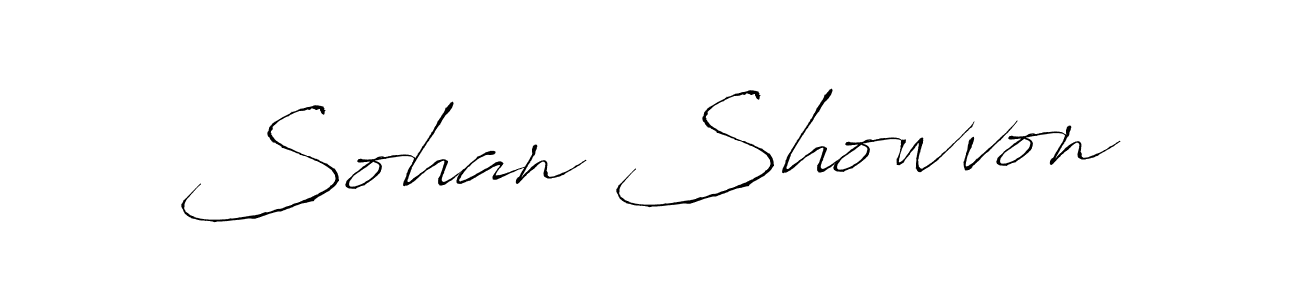 Make a beautiful signature design for name Sohan Showvon. Use this online signature maker to create a handwritten signature for free. Sohan Showvon signature style 6 images and pictures png