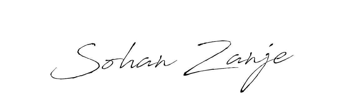 Also You can easily find your signature by using the search form. We will create Sohan Zanje name handwritten signature images for you free of cost using Antro_Vectra sign style. Sohan Zanje signature style 6 images and pictures png