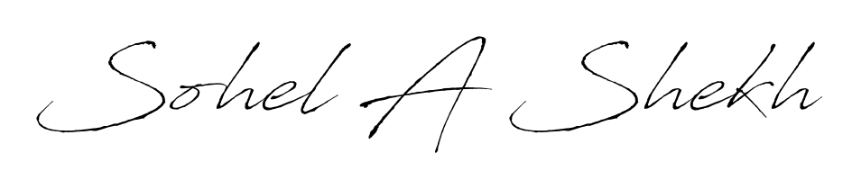 How to Draw Sohel A Shekh signature style? Antro_Vectra is a latest design signature styles for name Sohel A Shekh. Sohel A Shekh signature style 6 images and pictures png