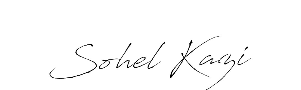 if you are searching for the best signature style for your name Sohel Kazi. so please give up your signature search. here we have designed multiple signature styles  using Antro_Vectra. Sohel Kazi signature style 6 images and pictures png