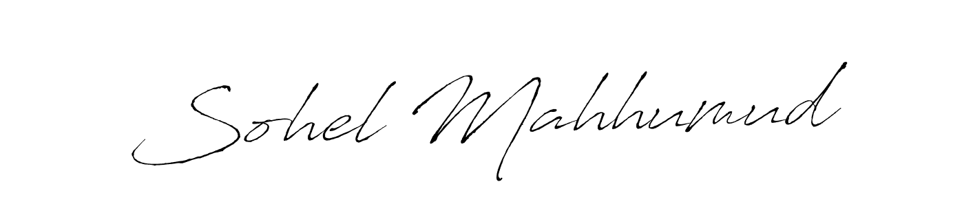Make a beautiful signature design for name Sohel Mahhumud. Use this online signature maker to create a handwritten signature for free. Sohel Mahhumud signature style 6 images and pictures png